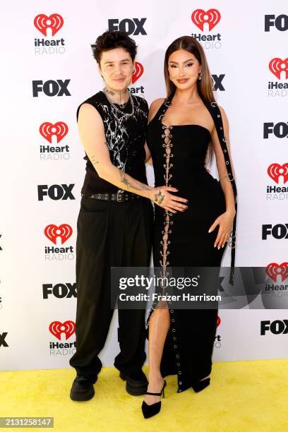 Jesse Sullivan and Francesca Farago attend the 2024 iHeartRadio Music Awards at Dolby Theatre on April 01, 2024 in Hollywood, California.