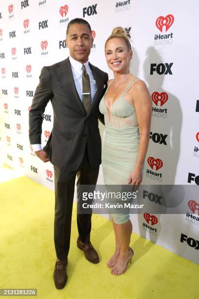 Holmes and Amy Robach attend the 2024 iHeartRadio Music Awards at Dolby Theatre in Los Angeles, California on April 01, 2024. Broadcasted live on FOX.