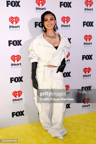 Agnez Mo attends the 2024 iHeartRadio Music Awards at Dolby Theatre on April 01, 2024 in Hollywood, California.
