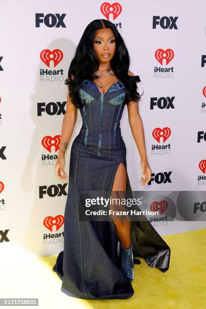 Lola Brooke attends the 2024 iHeartRadio Music Awards at Dolby Theatre on April 01, 2024 in Hollywood, California.