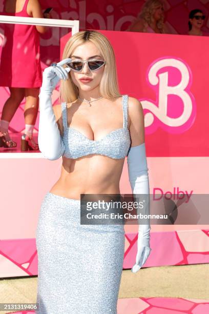 Ava Max seen at Warner Bros. "Barbie" Premiere, The Shrine & Expo Hall, Los Angeles, CA, USA - 9 Jul 2023