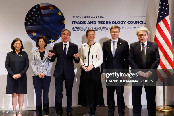 Trade Representative Katherine Tai, US Secretary of Commerce Gina Raimondo, US Secretary of State Antony Blinken, European Commission Executive...