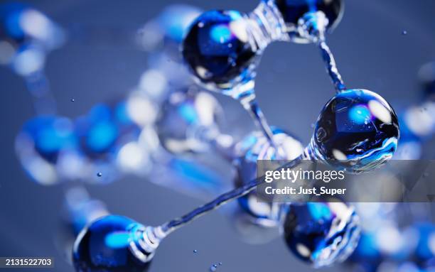 h2 hydrogen molecule fuel cell element vehicle - biomassa hernieuwbare energie stockfoto's en -beelden