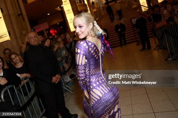 Tori Kay attends the 2024 iHeartRadio Music Awards at Dolby Theatre in Los Angeles, California on April 01, 2024. Broadcasted live on FOX.