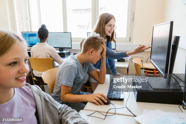 Student Pointing Screen 956 Student Pointing At Screen Stock Photos, High-Res Pictures, and ...