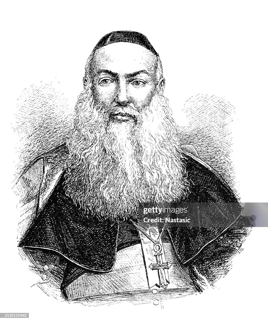 Bishop Valerga, first Catholic Patriarch of Jerusalem