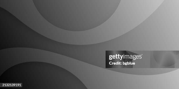 fluid abstract design with gray gradient - trendy background - cool grey texture stock illustrations