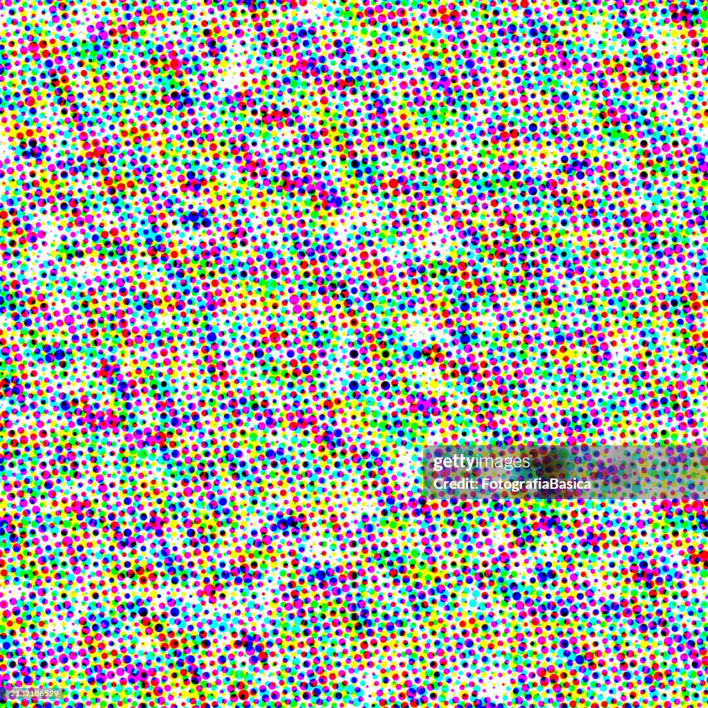 Multi Colored Half Tone Pattern High-Res Vector Graphic - Getty Images