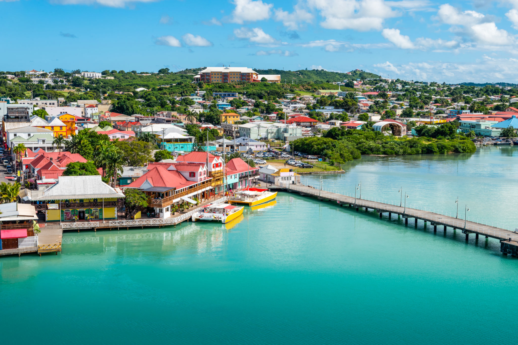 antigua coastline