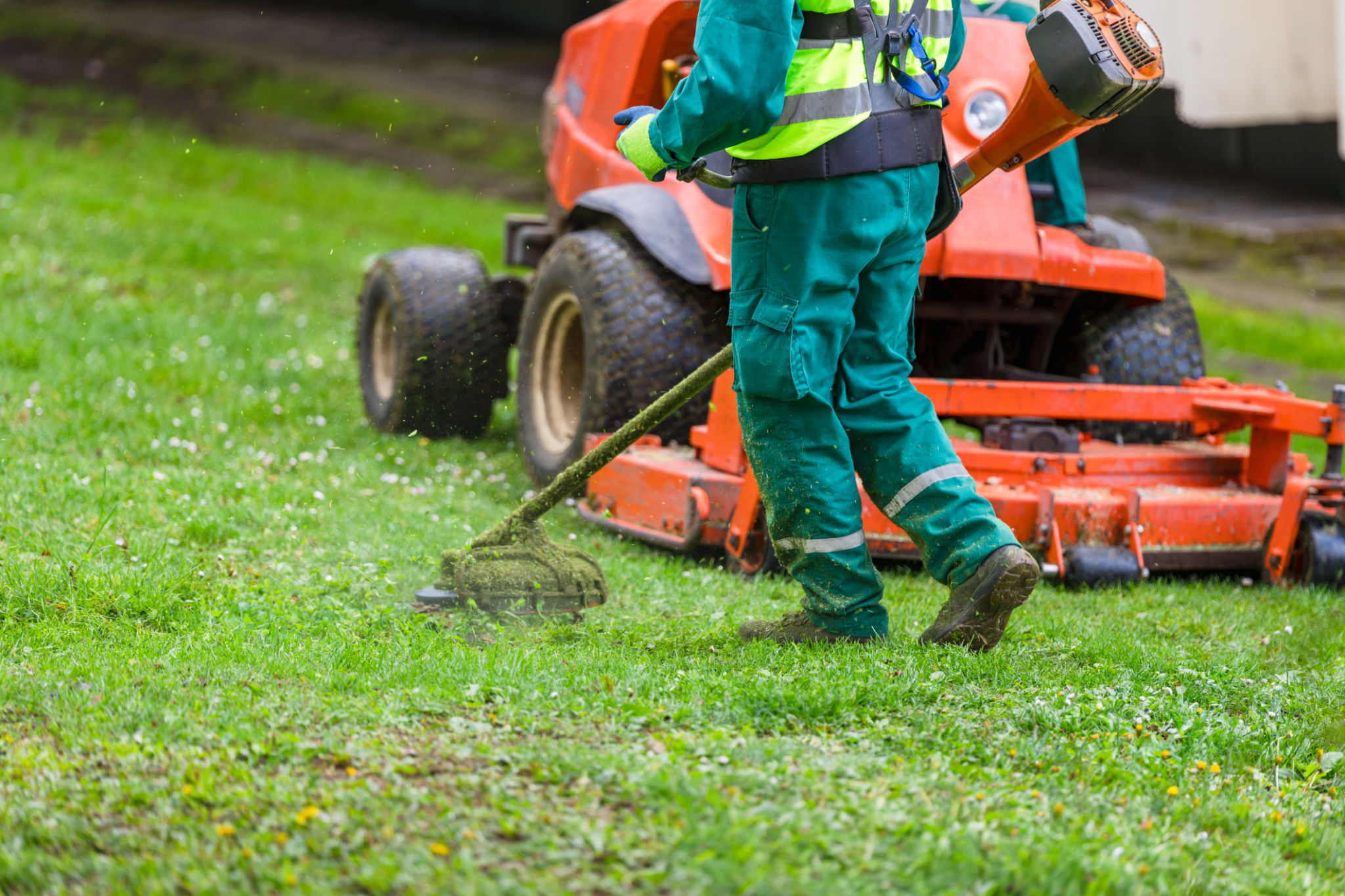 lawn care professionals