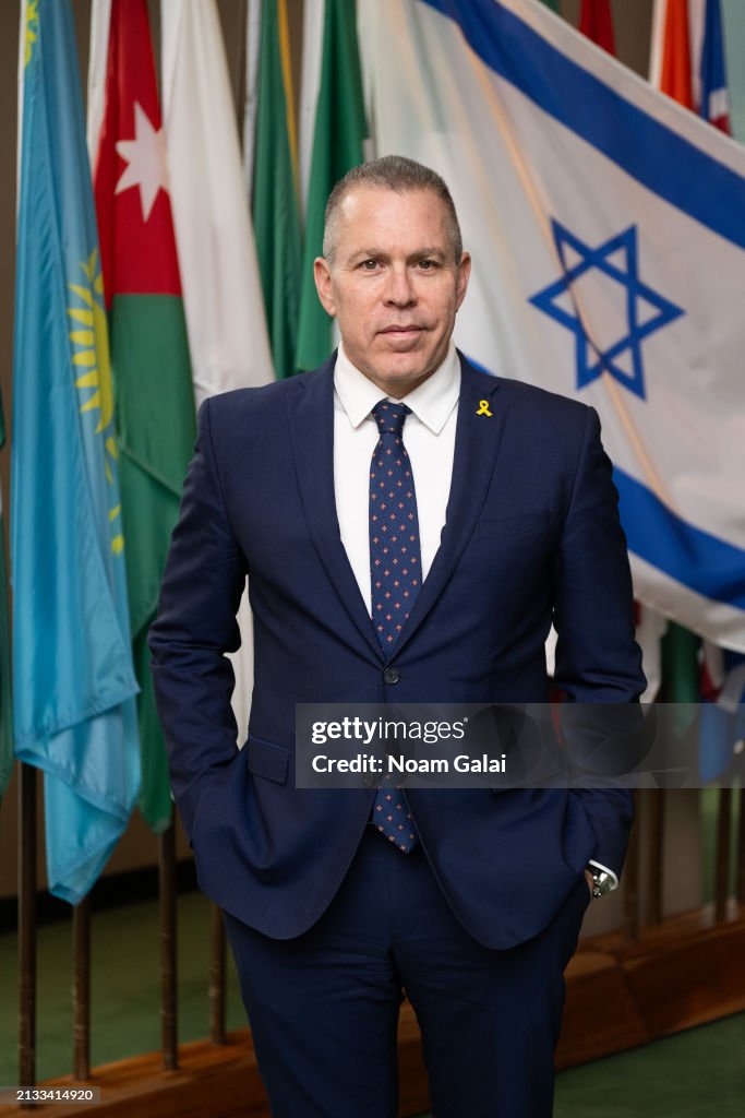 Israel Representative Permanent Representative of Israel to the United Nations Gilad Erdan ...