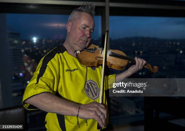 Violin virtuoso Nigel Kennedy, who is known for his unique style and talent on the world stage and has been listed in the Guinness Book of Records...