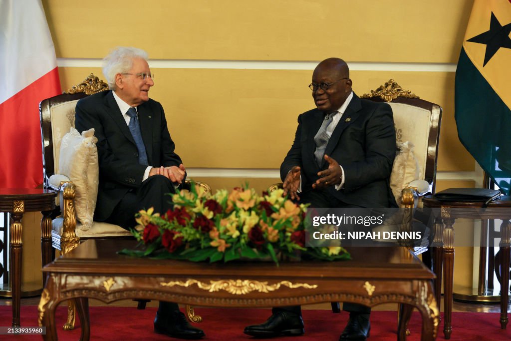 GHANA-ITALY-DIPLOMACY