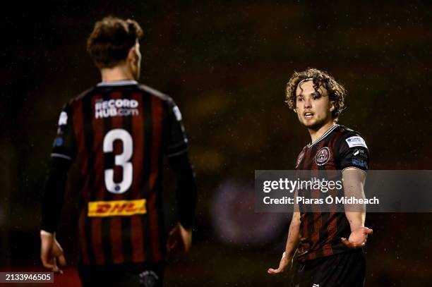 Dublin , Ireland - 5 April 2024; Luke Matheson of Bohemians during the SSE Airtricity Men's Premier Division match between Bohemians and Waterford at...