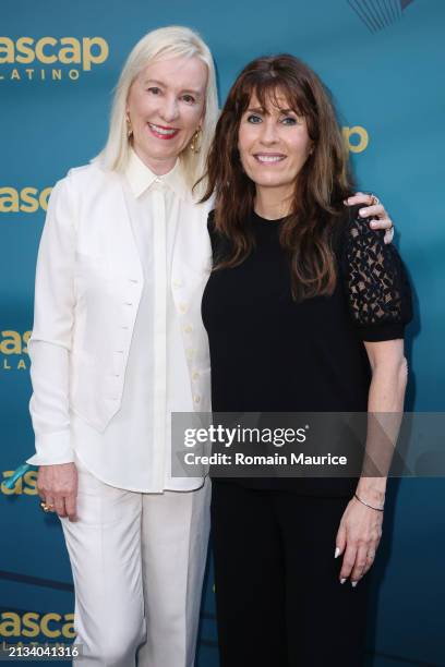 Universal Music Group President, Latin America and U.S. Latin, Alexandra Lioutikoff and ASCAP Vice President US Latin & Latin America, Gabriela...