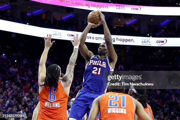 Oklahoma City Thunder v Philadelphia 76ers Oklahoma City Thunder v Philadelphia 76ers
