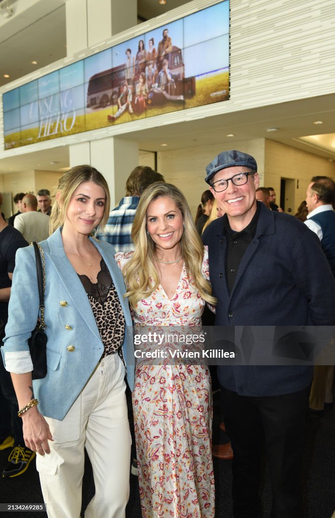 Cameron Rizzo Kelly Rizzo, Candace Cameron Bure and Christian Jensen attend the ...