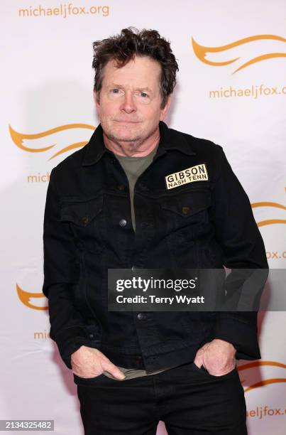 Michael J. Fox attends "A Country Thing Happened On The Way To Cure Parkinson's" benefitting The Michael J. Fox Foundation, at The Fisher Center for...
