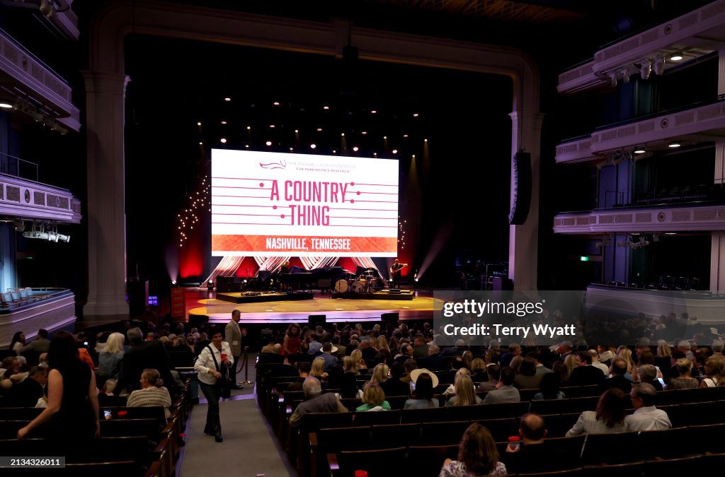 "A Country Thing Happened On The Way To Cure Parkinson's" Benefitting The Michael J. Fox Foundation at The Fisher Center for the Performing Arts