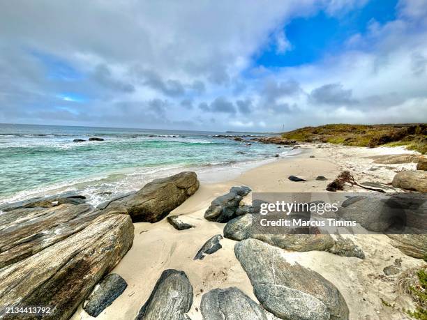 tranquil rock - australia jetty stock pictures, royalty-free photos & images