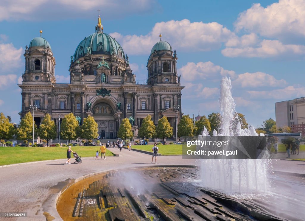 Berlin cathedral summer Germany