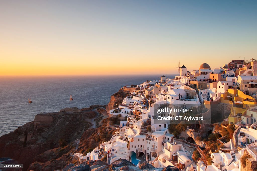 Oia Sunset Santorini