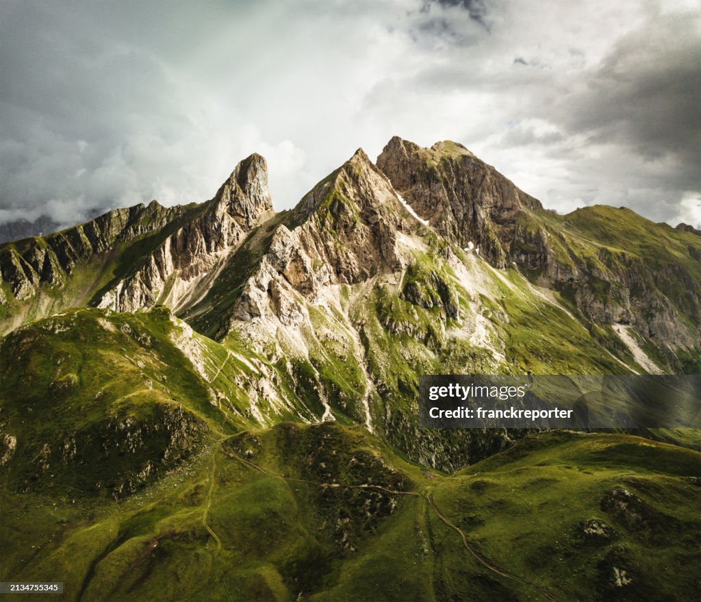 Passo Giau Landscape in Italy