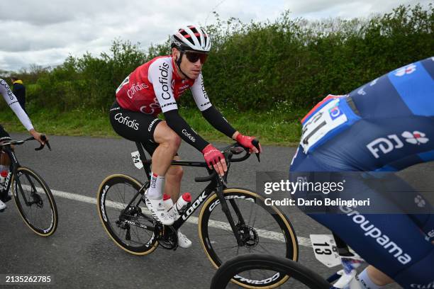 Ben Hermans of Belgium and Team Cofidis competes during the 70th Region Pays de la Loire Tour 2024, Stage 2 a 162.1km stage from Chateaubriant to...