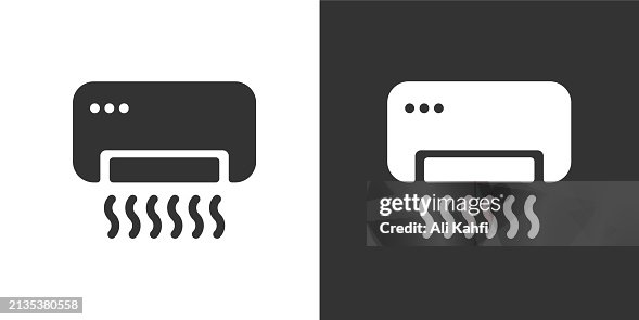 Air conditioner solid icons. Containing data, strategy, planning, research solid icons collection. Vector illustration. For website design, logo, app, template, ui, etc Air conditioner solid icons. Containing data, strategy, planning, research solid icons collection. Vector illustration. For website design, logo, app, template, ui, etc