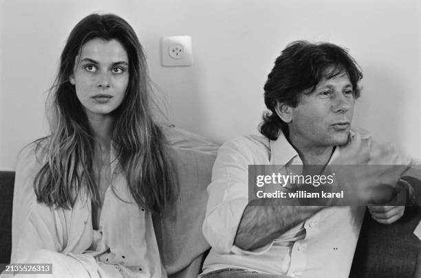 Actrice allemande Nastassja Kinski avec le réalisateur Roman Polanski à Jéérusalem, en Israel, le 26 mai 1980.