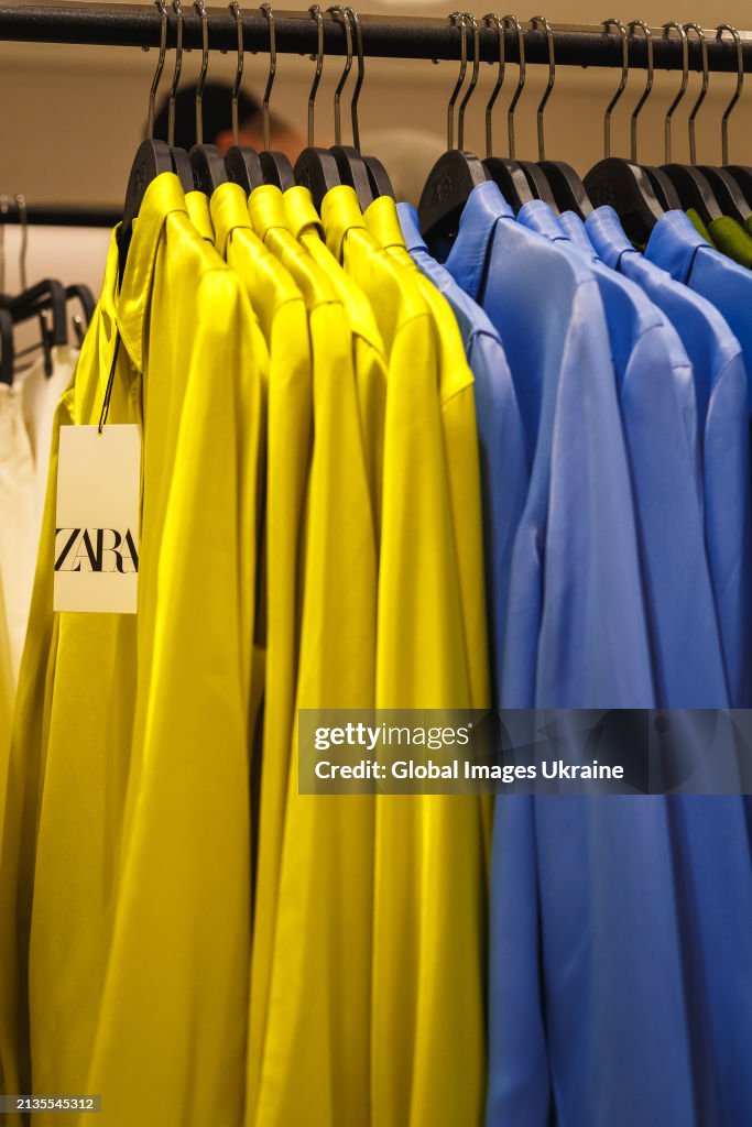 Zara, Bershka, Pull&Bear Brand Stores Resumed Work In Kyiv