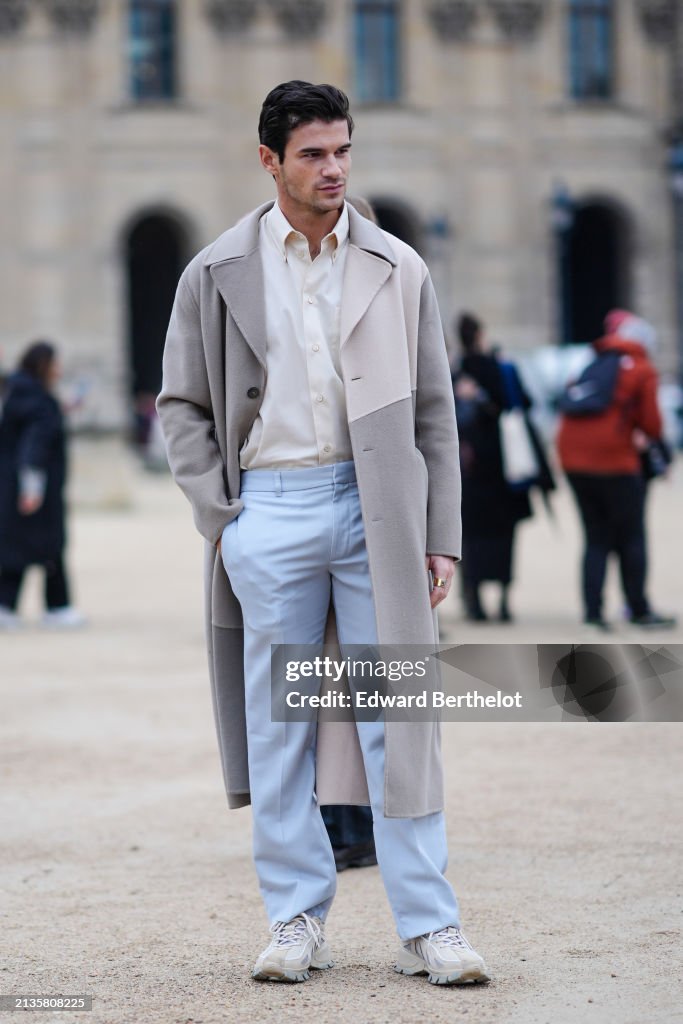Street Style - Paris Fashion Week - Womenswear Fall/Winter 2024/2025 - Day Four