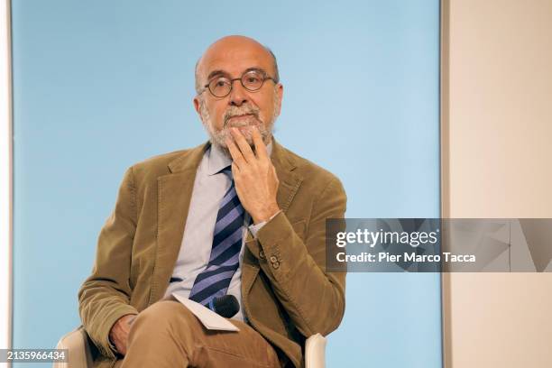 Alessandro Colombo, Head, Transatlantic Relations Program of ISPI and Professor University of Milan attends the presentation of the book ' L'Europa...