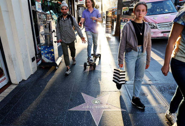 CA: Hollywood Boulevard In Los Angeles