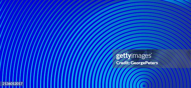 Blue Background with Concentric circles Blue Background with Concentric circles