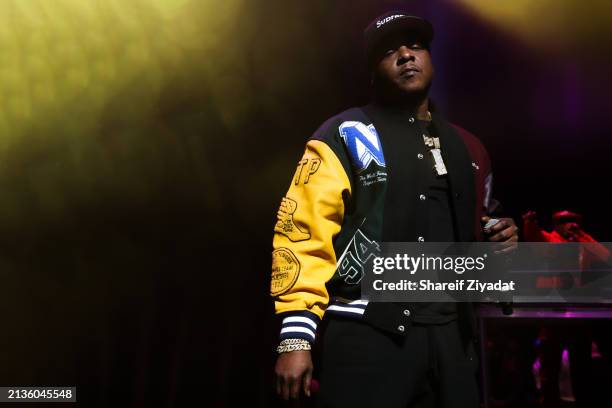 Jadakiss attends Fat Joe & Friends In Concert at The Apollo Theater on April 02, 2024 in New York City.