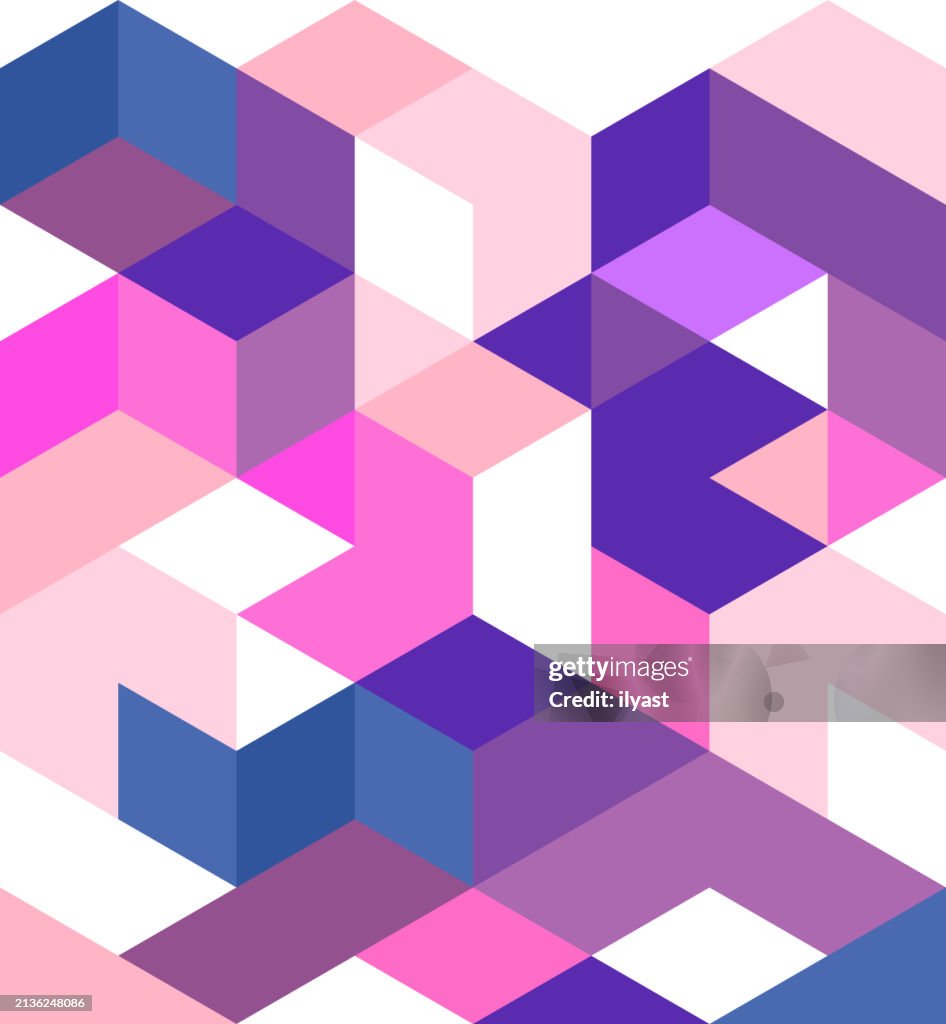 Geometric Patterns Using Cubes Cubes Geometric Pattern Design High-Res Vector Graphic - Getty Images