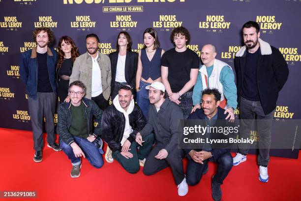 Baptiste Lecaplain, Justine Le Pottier, José Garcia, Charlotte Gainsbourg, Lili Aubry, Hadrien Heaulmé, Adrien Menielle, Simon Astier, Sebastien...