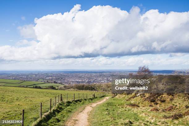 looking down on macclesfield, - macclesfield stock pictures, royalty-free photos & images