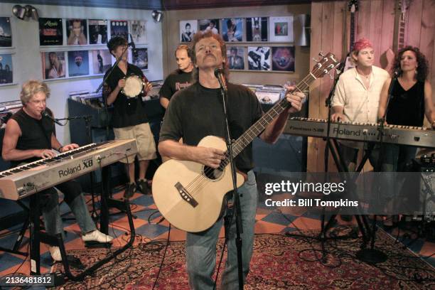 Classic rock band Raspberries on July 22, 2005 in New York City.