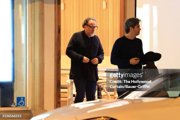 Alejandro Gonzalez Iñarritu is seen on April 05, 2024 in Los Angeles, California.