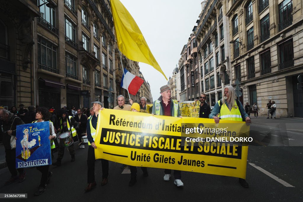 FRANCE-PARIS-DEMONSTRATION-YELLOW-VESTS