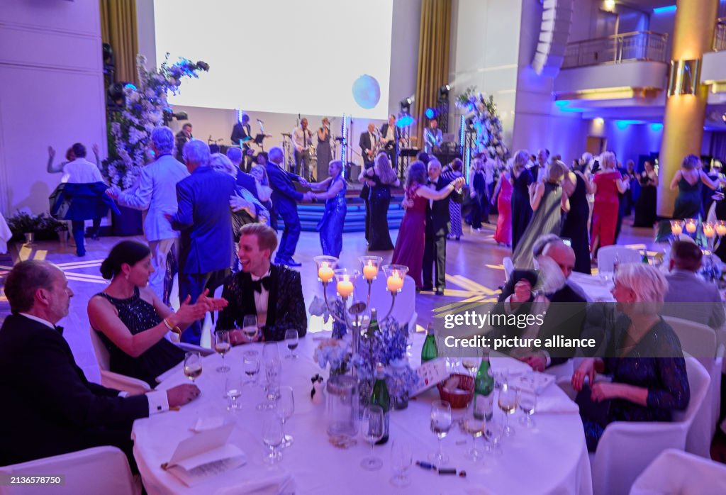 "Blue Ball" with fundraising gala