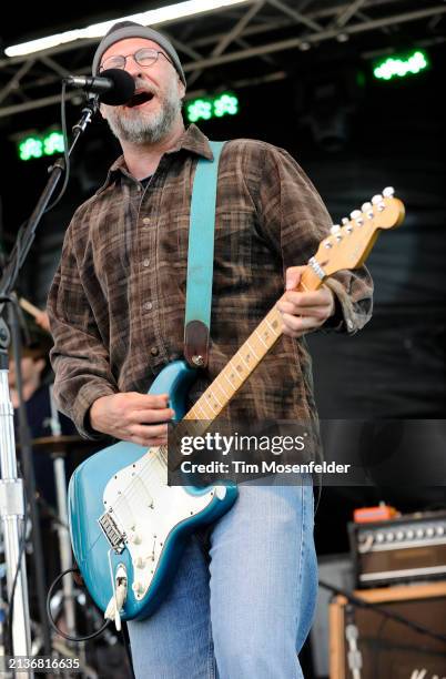 Bob Mould performs during the Treasure Island Music festival on October 18, 2009 in San Francisco, California.