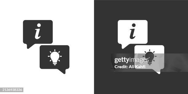 information solid icons. containing data, strategy, planning, research solid icons collection. vector illustration. for website design, logo, app, template, ui, etc - watching tutorial stock illustrations
