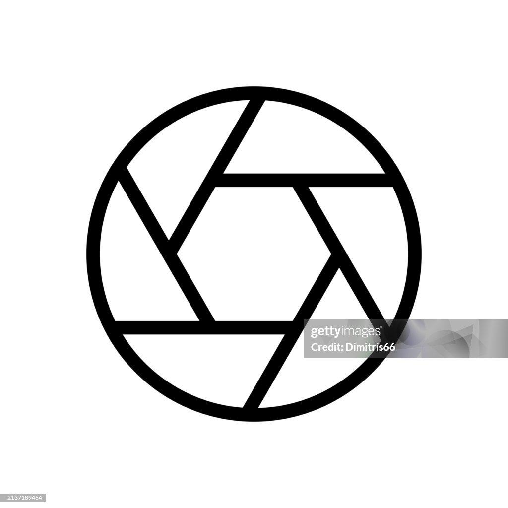 Camera shutter icon
