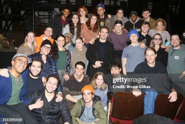 Producer Angelina Jolie, Producer Vivienne Jolie-Pitt, Original film star Matt Dillon, Director Danya Tamor, Book Writer Adam Rapp pose with the cast...