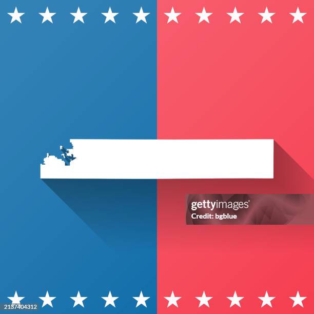 arapahoe county, colorado. map on blue and red background - littleton colorado stock illustrations