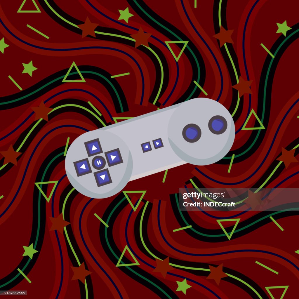 90s Video Game With Background High-Res Vector Graphic - Getty Images