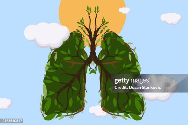 celebrating arbor day every year! - biodegradable plastic stock illustrations